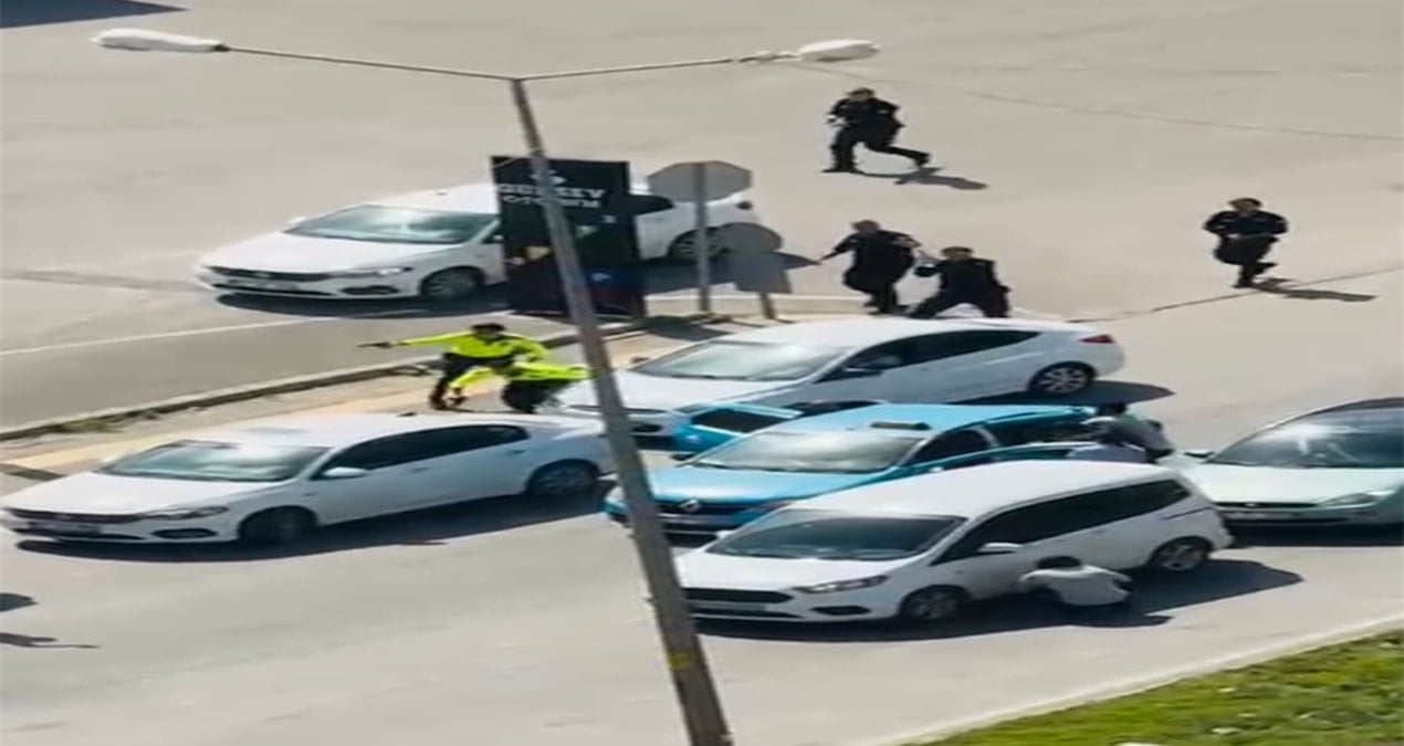 Şehri ayağa kaldıran rehine olayı! Polise ateş açtı, ortalık karıştı