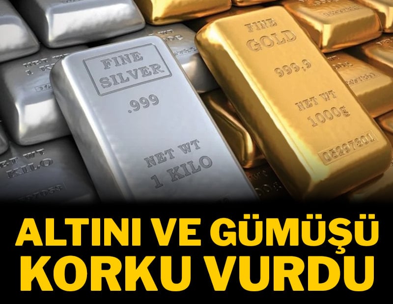 Bu korku altını ve gümüşü vurdu