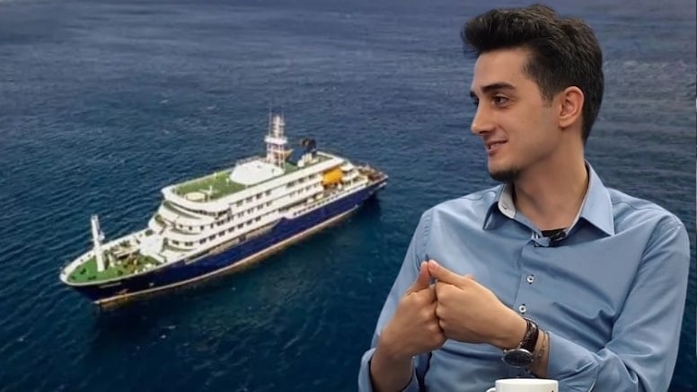 Ünlü Youtuber Ruhi Çenet de 'ölüm gemisi'ndeymiş!