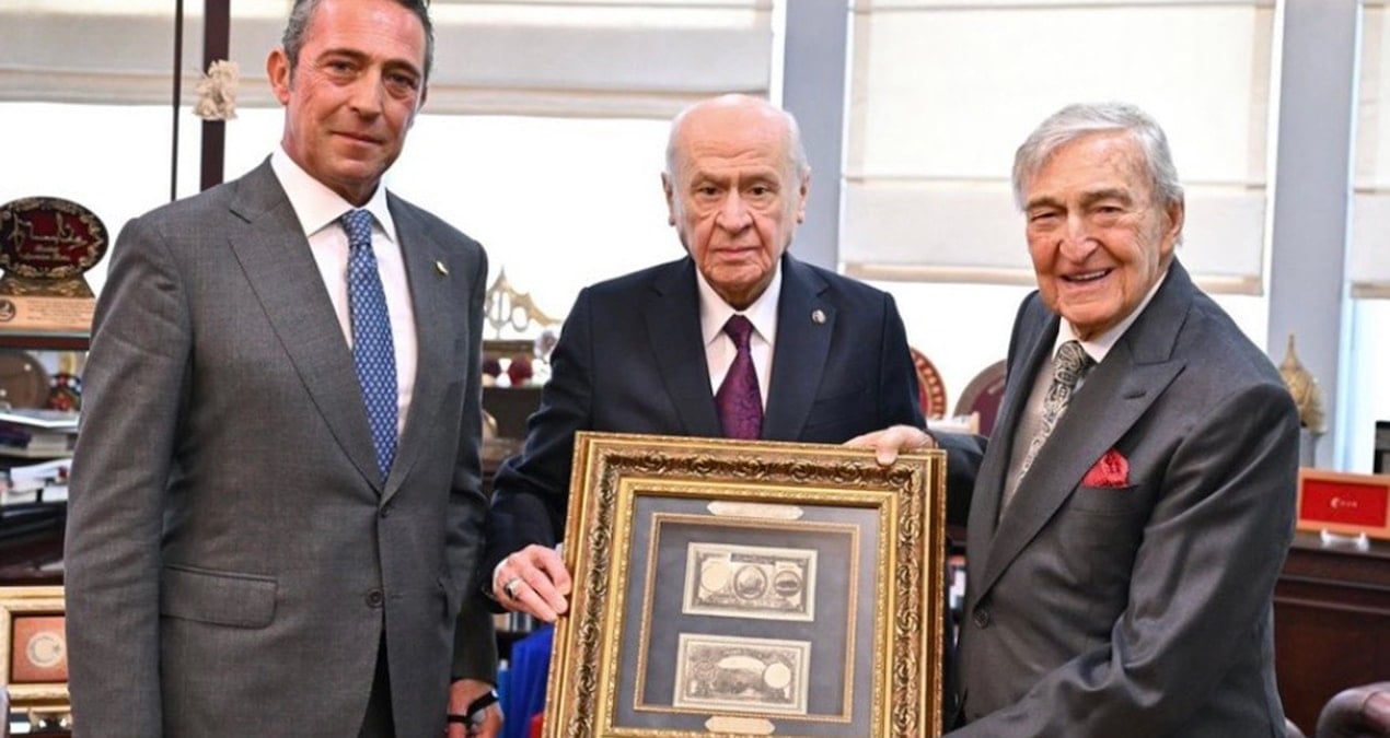 Bahçeli’den Koç’a bozkurtlu banknot