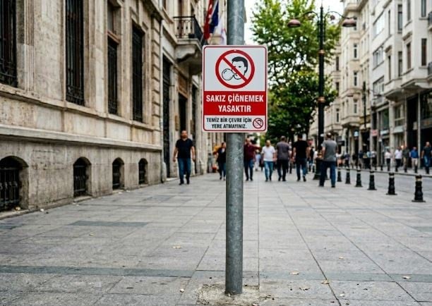 Bu şehirde sakız çiğnemek yasak: Cezası ise tam 35 bin TL