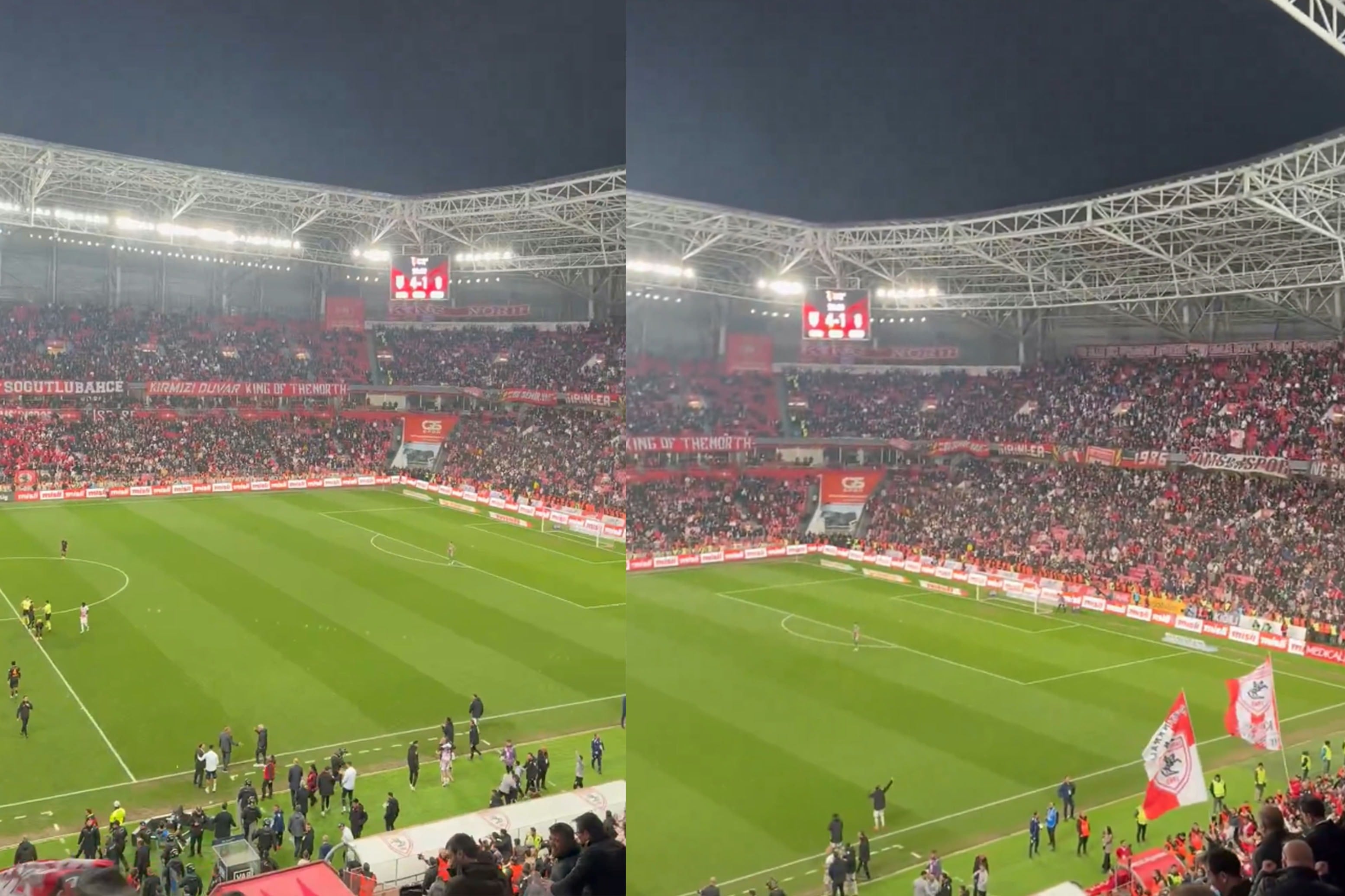 Samsun'da maç sonu Galatasaraylıları kızdıran şarkı