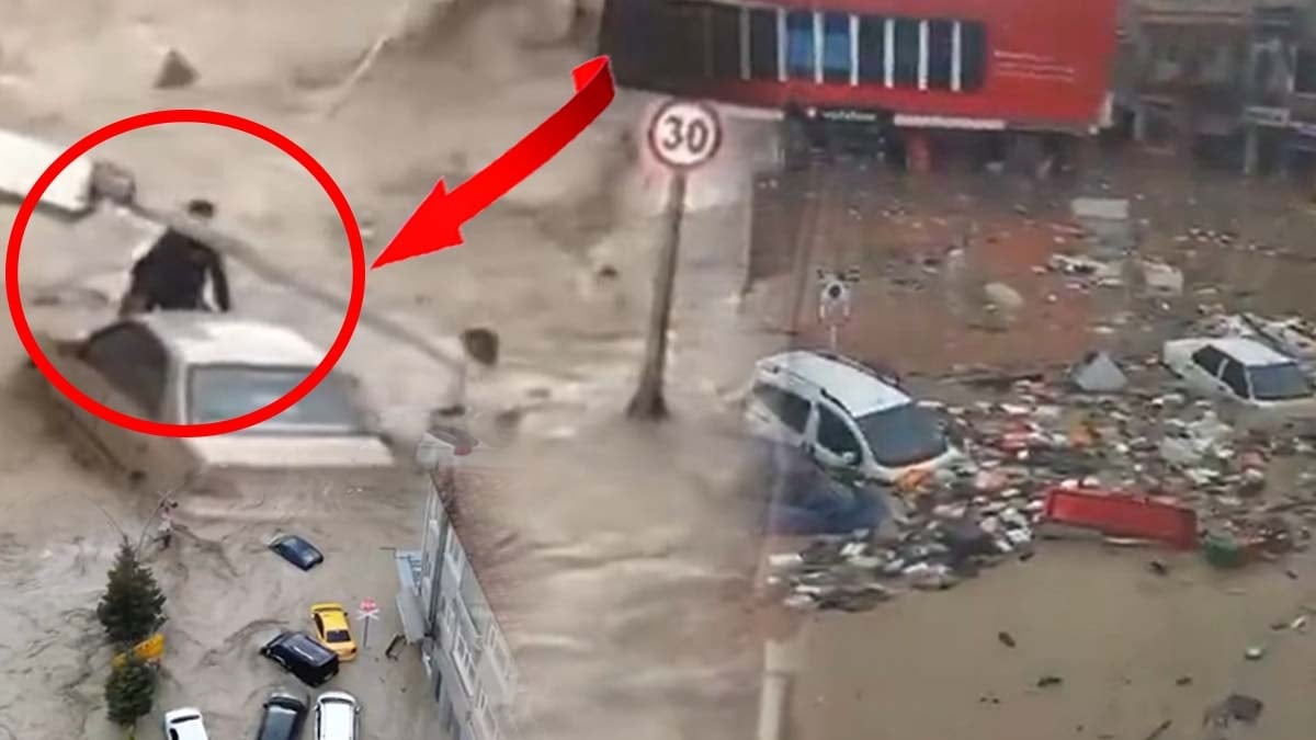 5 ili sağanak vurdu! Evleri su bastı, otomobiller sular altında kaldı