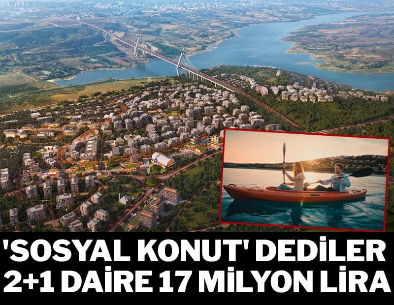 Sazlıdere’nin rant villaları satışa çıktı
