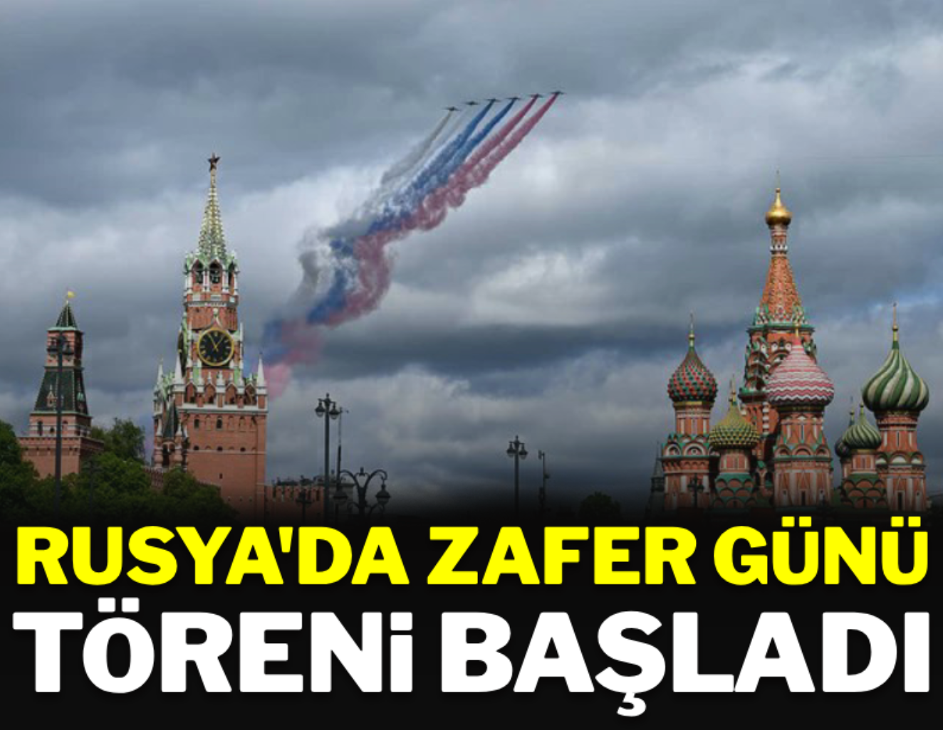 'Ukrayna izni verdi': Rusya'da zafer Bayramı kutlamaları başladı