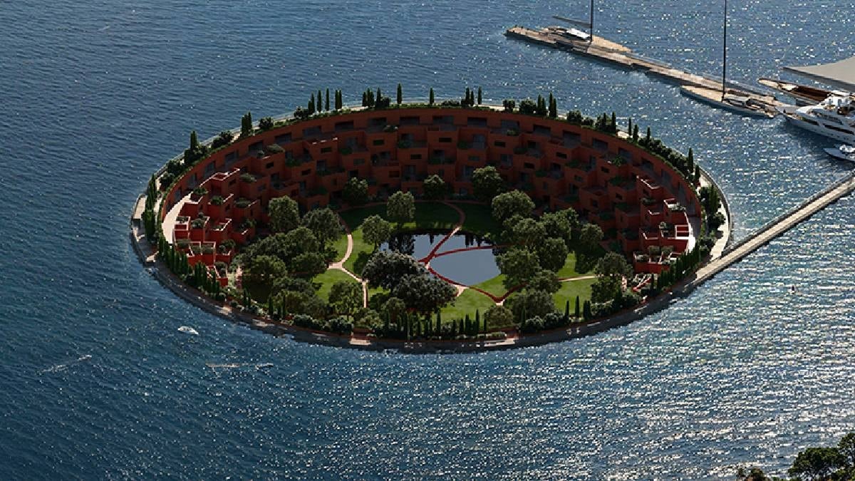 Gölün ortasına yeni bir şehir inşa edecekler