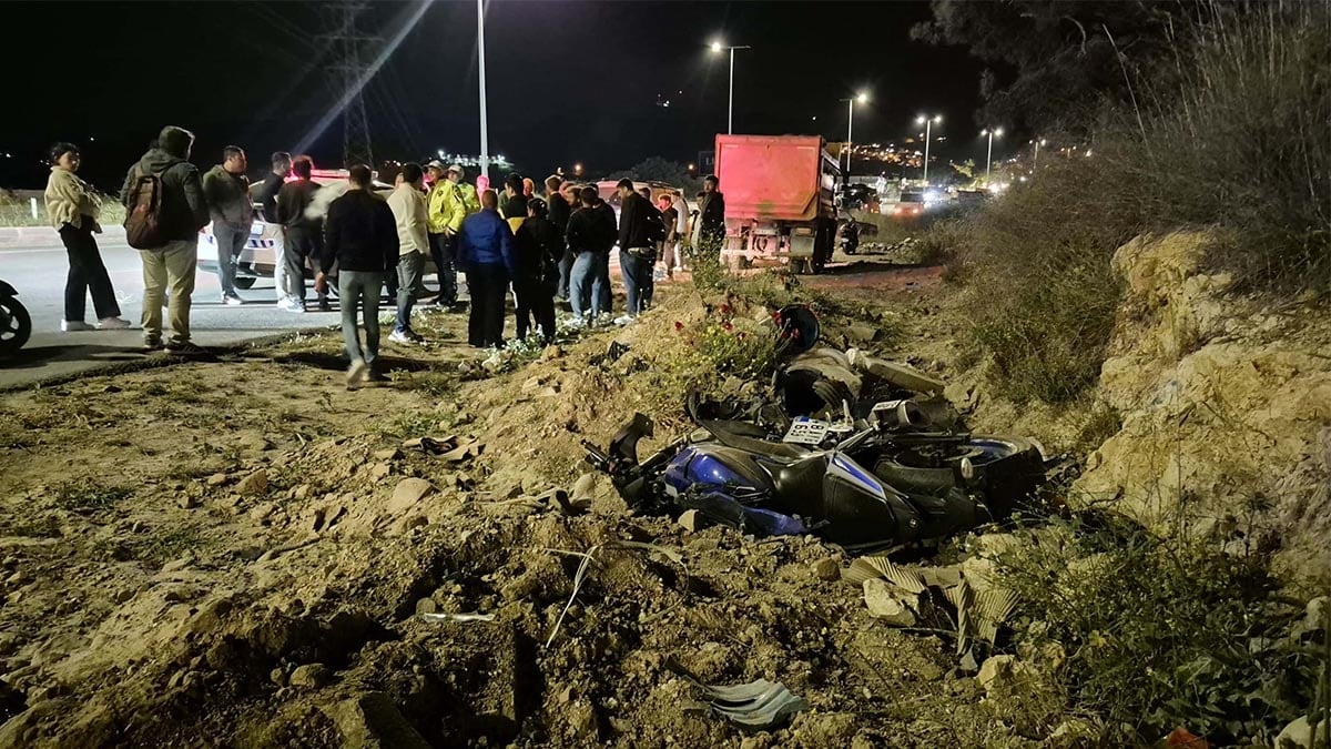 Bodrum'daki motor kazasında 23 yaşındaki genç öldü