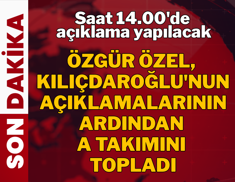 CHP, 'Kılıçdaroğlu' gündemiyle acil olarak toplandı