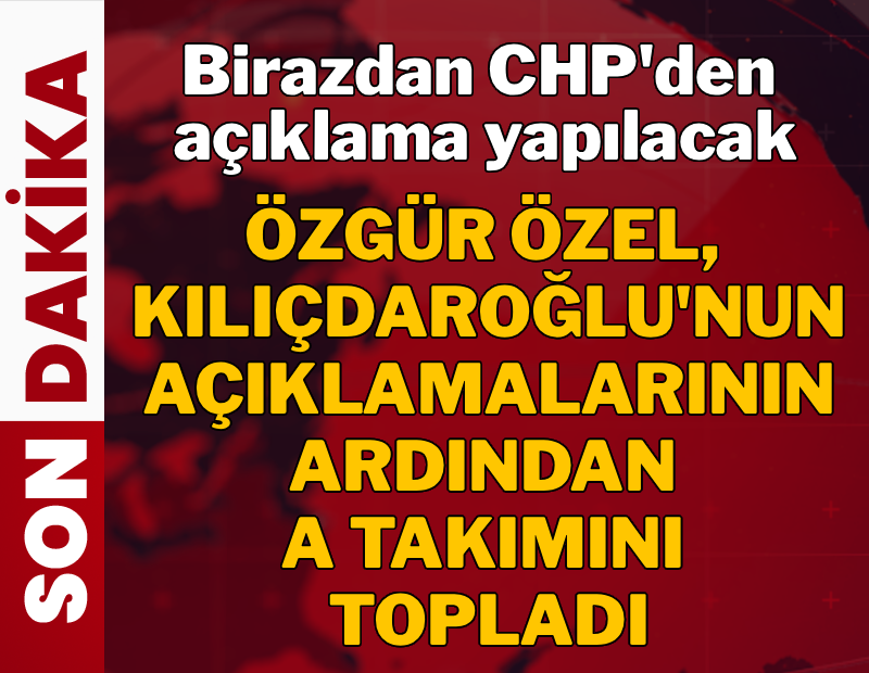 CHP, 'Kılıçdaroğlu' gündemiyle acil olarak toplandı