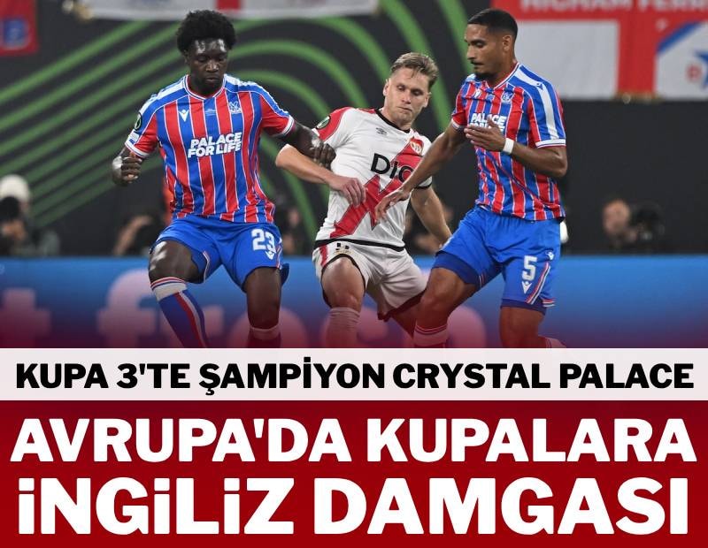 Konferans Ligi'nde şampiyon Crystal Palace