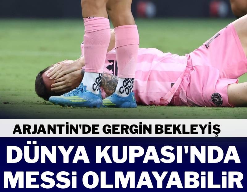 Lionel Messi sakatlandı! 2026 Dünya Kupası'nı kaçırabilir!