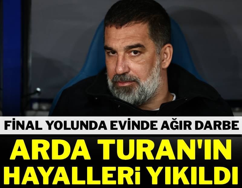 Arda Turan'ın hayalleri yıkıldı! Shakhtar tur umutlarını zora soktu