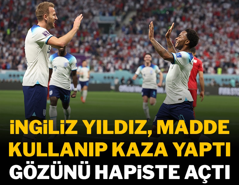 İngiliz yıldız, uyuşturucu etkisinde kaza yaparak tutuklandı