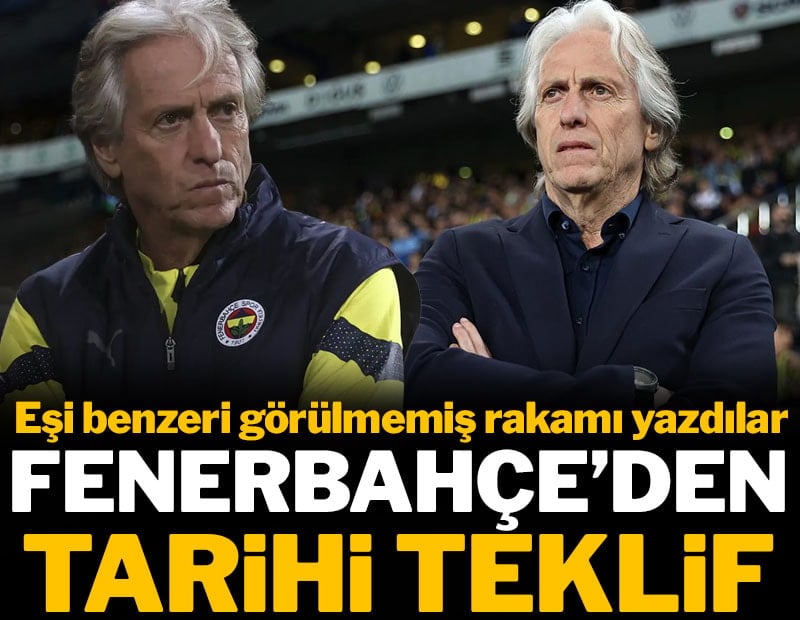 Fenerbahçe'den Jorge Jesus sürprizi