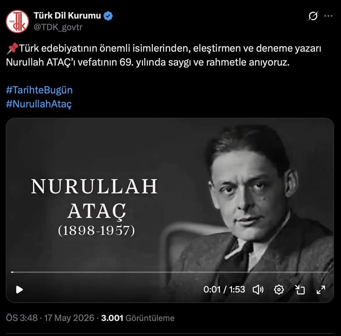 TDK'dan sosyal medya skandalı: 10 gün sonra farkettiler