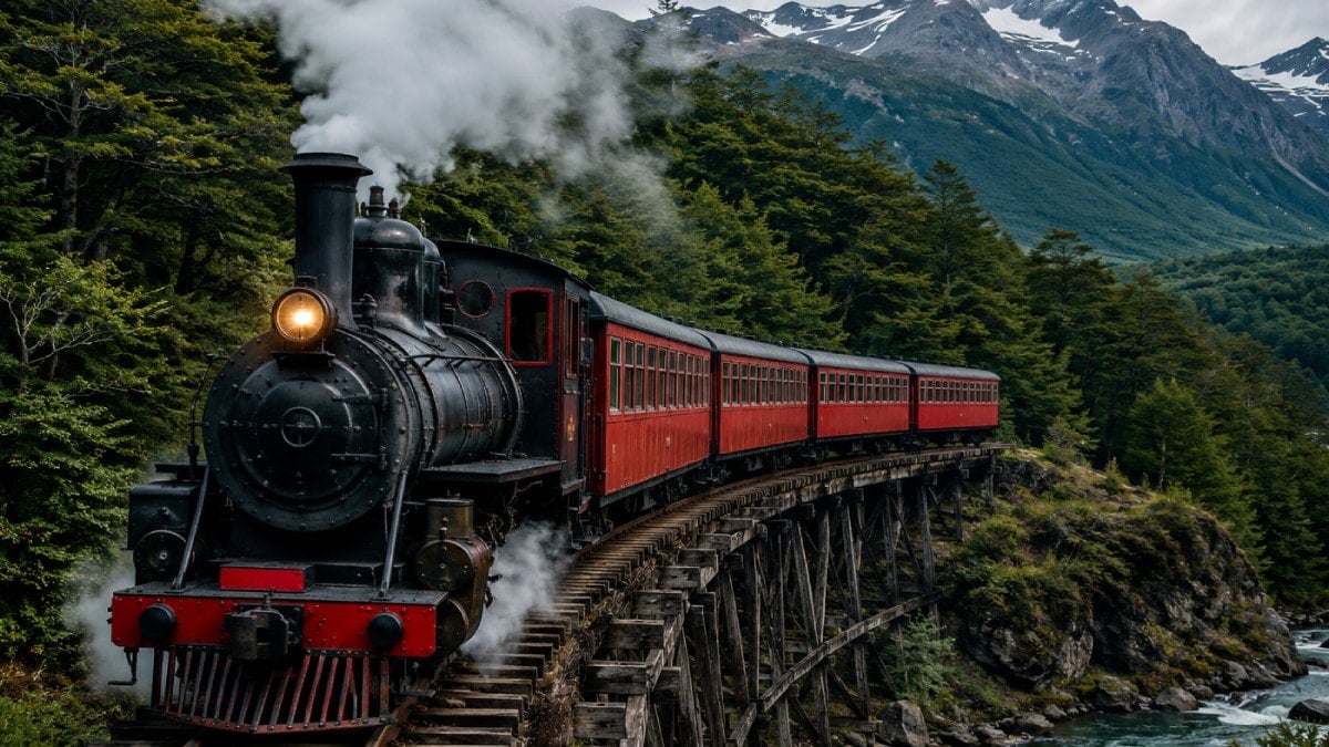 Mahkumların kullandığı eski tren hattı artık bambaşka bir amaca hizmet ediyor