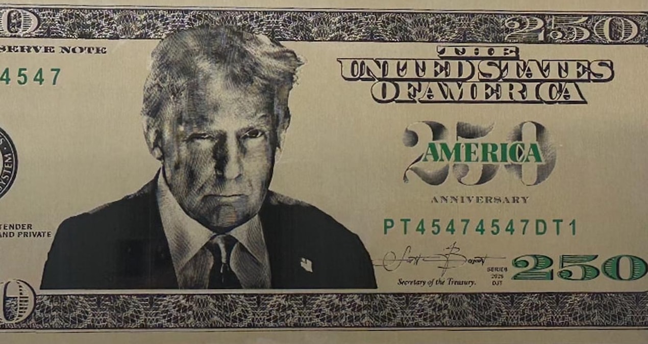 250 dolarlık Trump banknotları geliyor