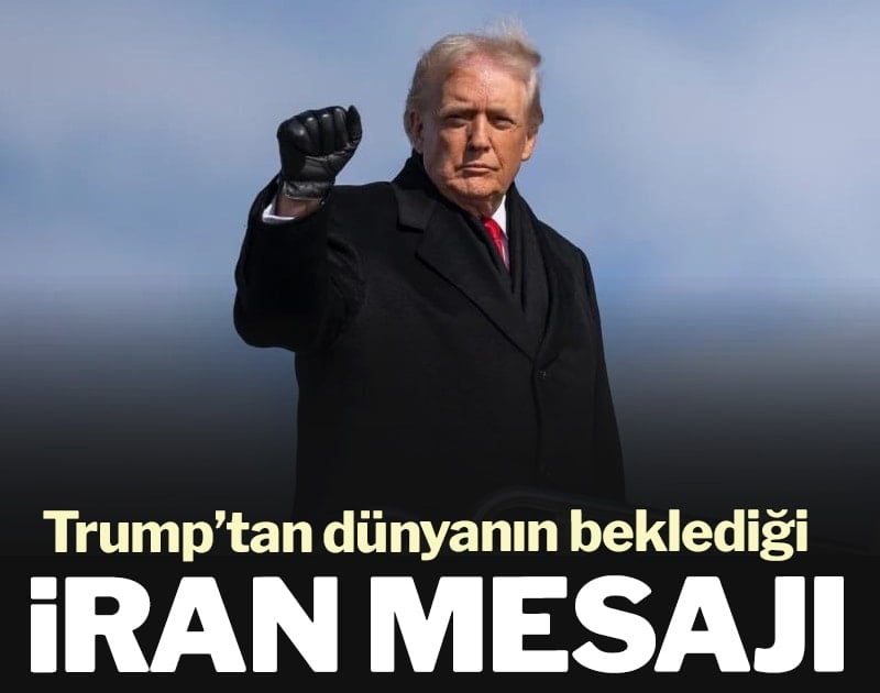 Trump’tan dünyanın beklediği İran mesajı!