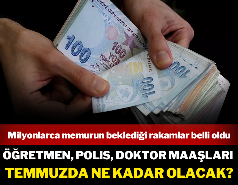 Nisan enflasyonu açıklandı: İşte meslek meslek yeni memur maaşları