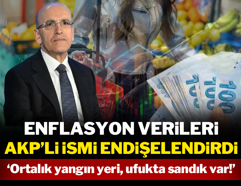Enflasyon rakamları AKP'li ismi endişelendirdi! Partisini sandığı işaret ederek uyardı
