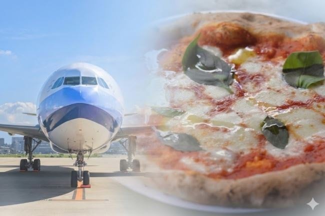 Uçaklarını çöle çeken dev şirket uçak bileti yerine pizza dağıtacak