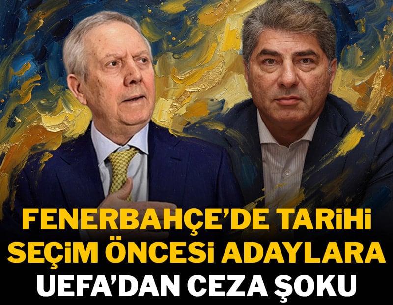 Fenerbahçe'ye seçim öncesi UEFA'dan dev ceza!