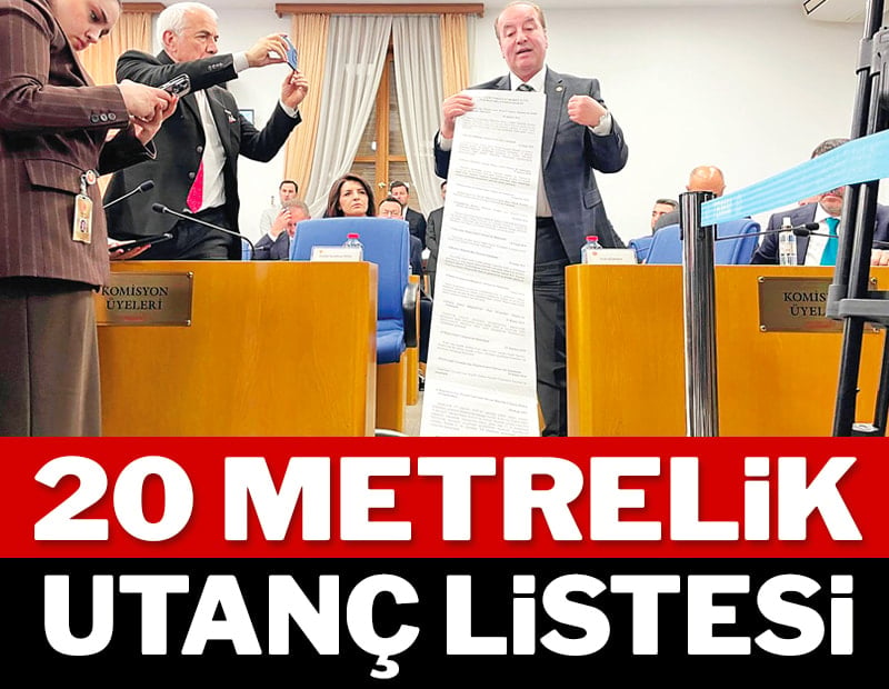 20 metrelik utanç listesi