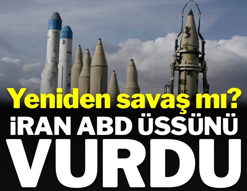 Savaş yeniden alevlendi! İran, Kuveyt'teki ABD üssünü vurdu