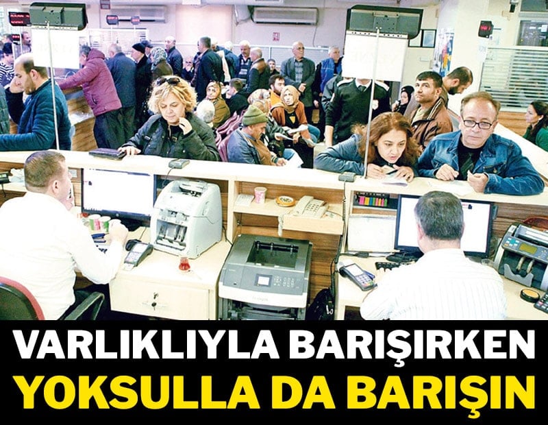 Yoksulun da borç faizini silin