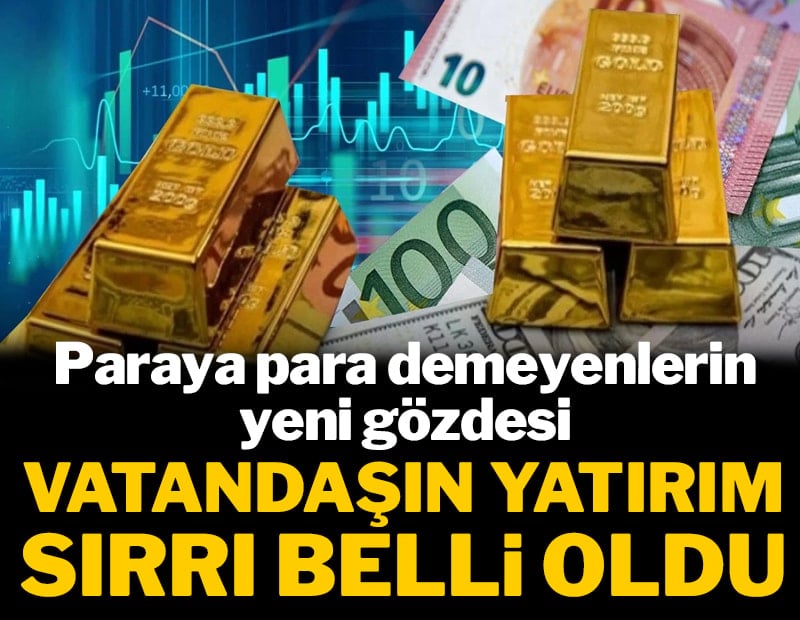 Paraya para demeyenlerin yeni gözdesi: Vatandaşın yatırım sırrı belli oldu