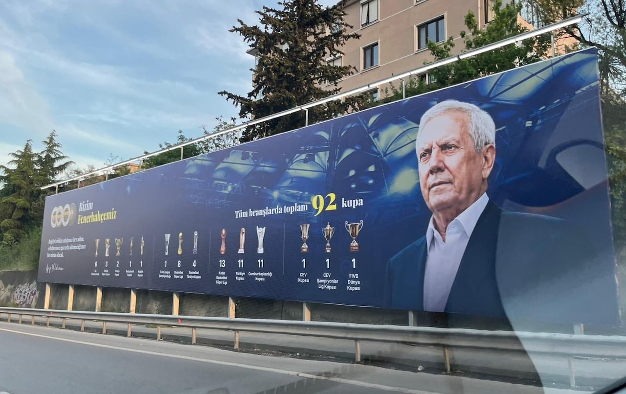 Aziz Yıldırım'ın seçim sloganı belli oldu