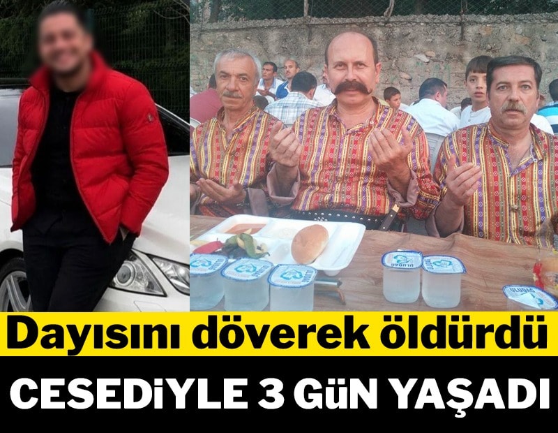 Dövdüğü annesini korumak isteyen dayısını öldürdü! 3 gün cesediyle yaşadı