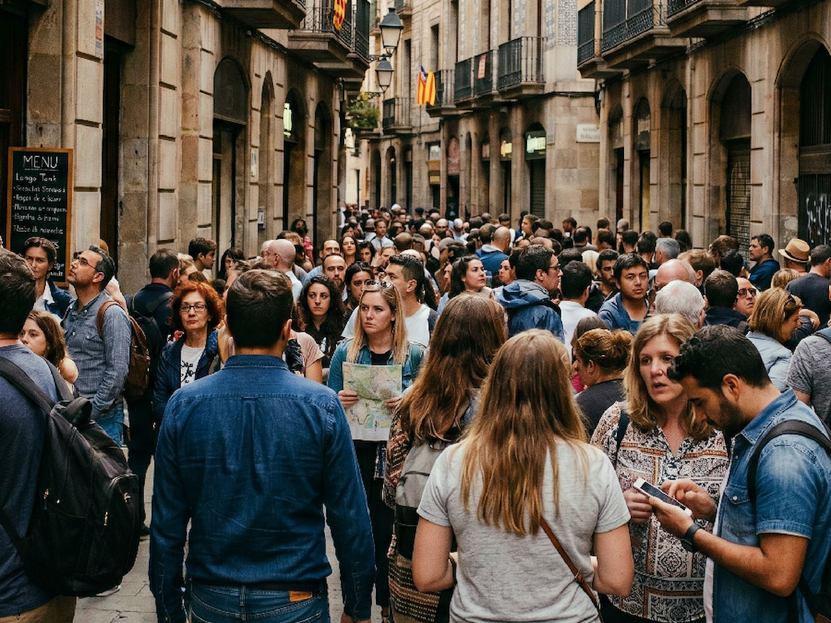 Barcelona turizm yoğunluğu ve ziyaretçiler