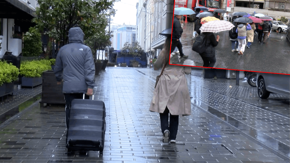 Emekçiye engel, turiste çile: Valizleriyle yürüdüler