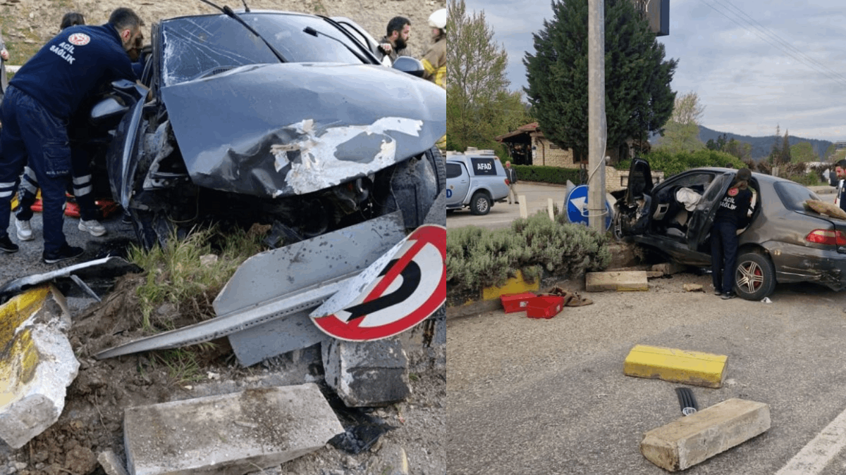 Karabük'te korkunç kaza; Ölü ve yaralılar var
