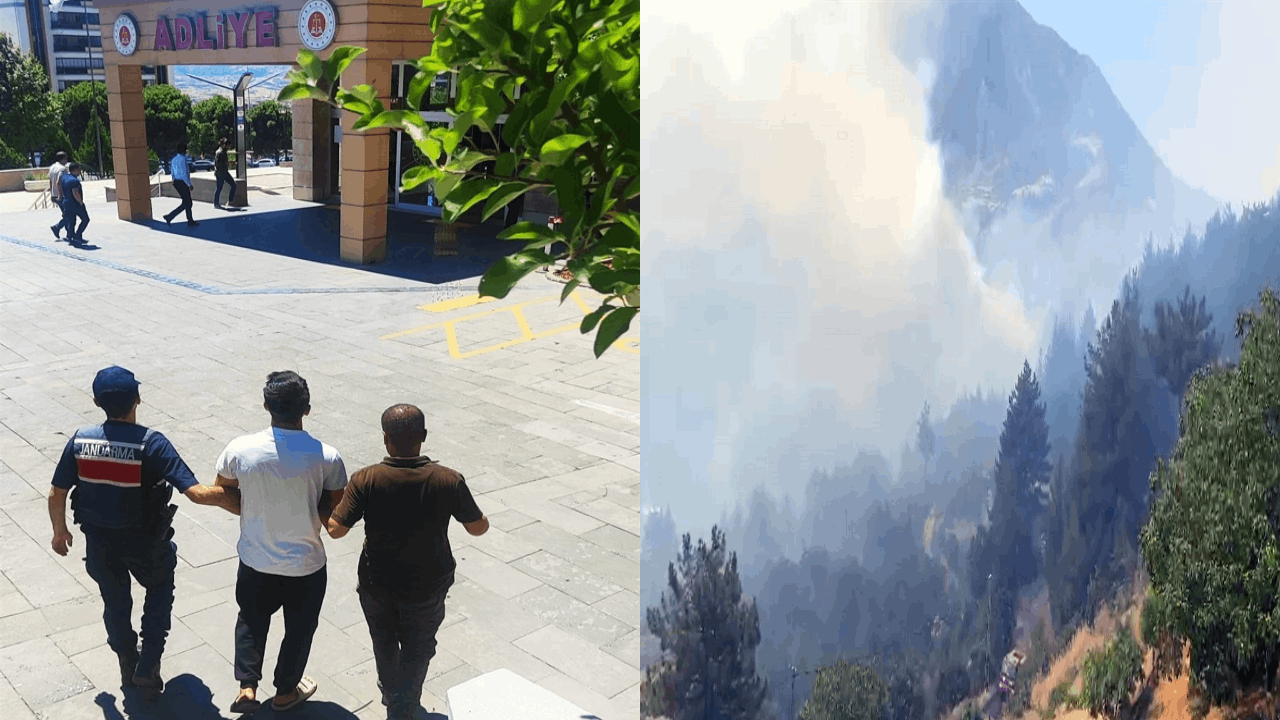 Şakalaşırken ormanı yaktı: 5 yıl 6 ay hapis cezası aldı