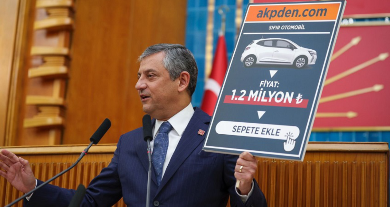 Özgür Özel'in tanıtımını yaptığı siteye erişim engeli!