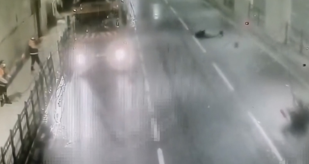 Beyoğlu'nda motosiklet kazası sonucu ölüm