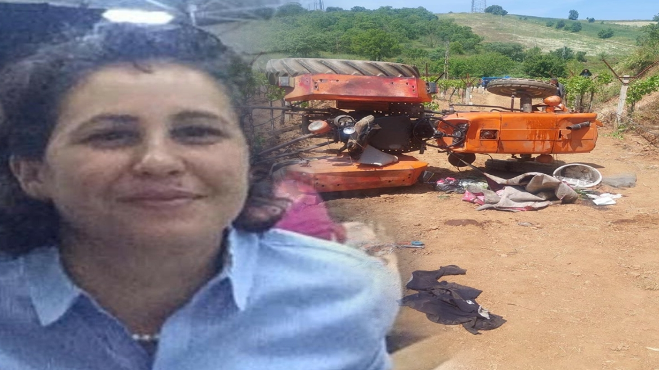 Traktör şarampole uçtu: Sürücü yaralandı, eşi öldü