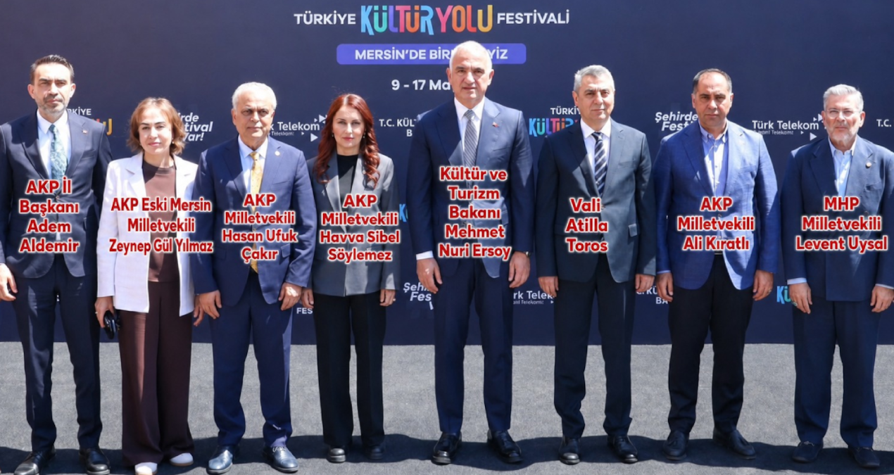 Mersin Kültür Yolu Festivali’ne muhalefet temsilcilerinin davet edilmemesi tepki çekti