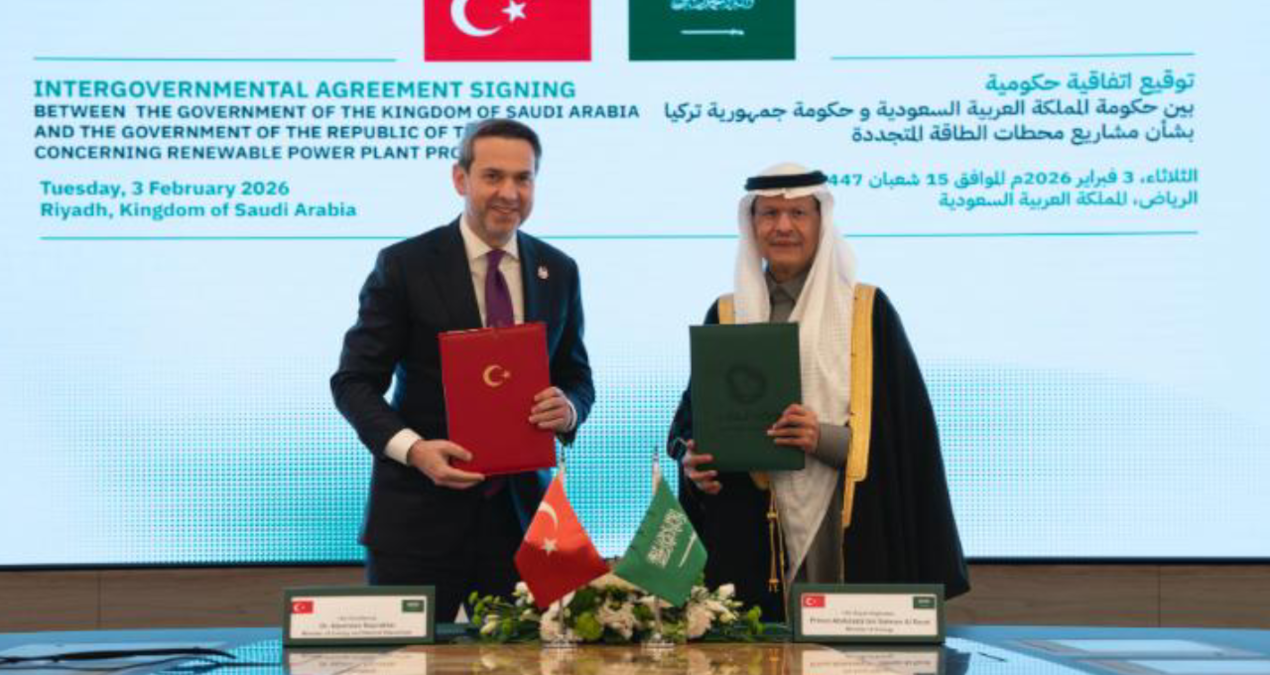 Türkiye ve Suudi Arabistan arasında 30 yıllık elektrik alım garantili anlaşma