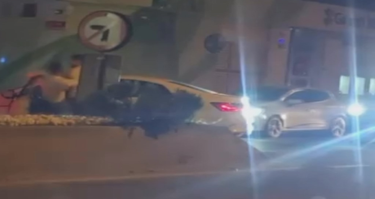 İstanbul'da Trafikte U Dönüşü Kavgası