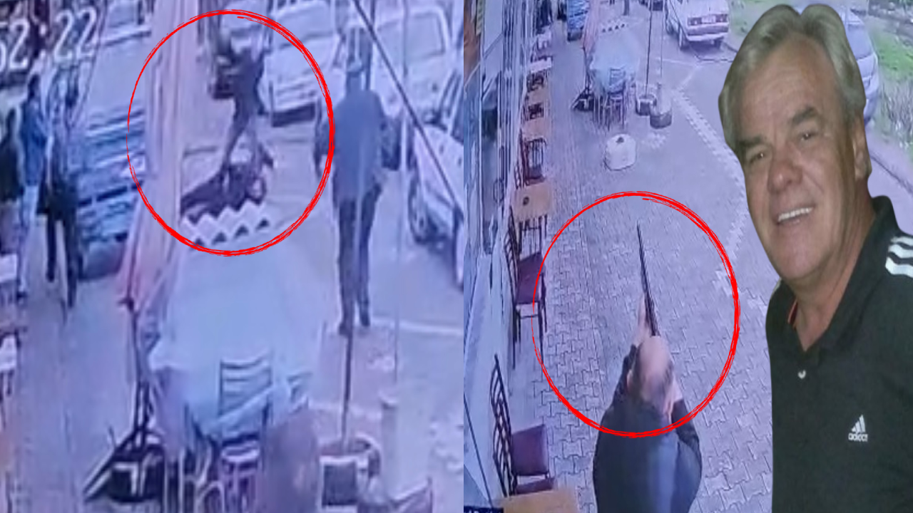 Almanya'dan yüzünden vuruldu: Dehşet anları kamerada