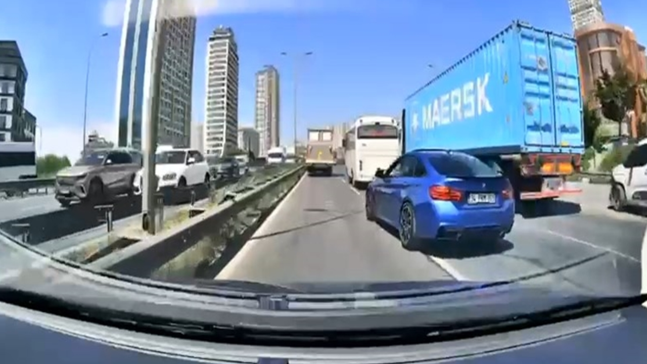 Makas atan sürücü 96 bin lira ceza yedi: Ehliyetine el konuldu!