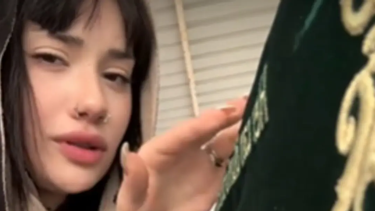 Dedesinin tabutuyla TikTok çeken kişi ünlü şarkıcının kızı çıktı