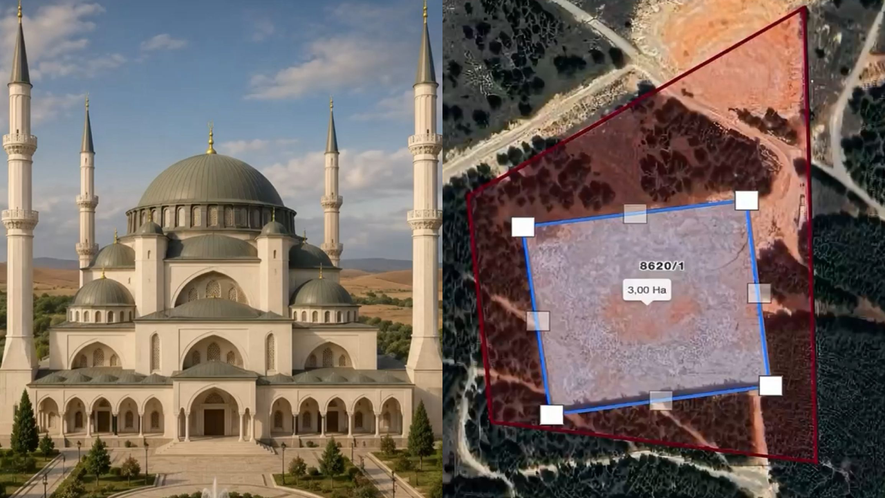 “Dünyanın en büyük camisi” denmişti: Yüzlerce ağaç kesildi, ortada inşaat yok