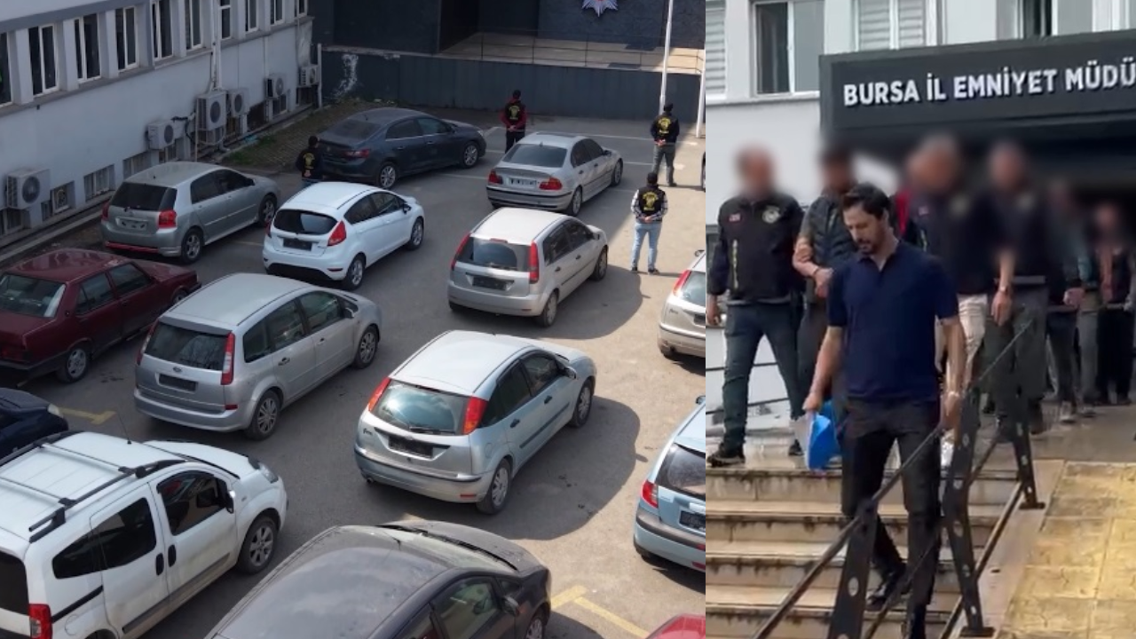 Bursa'da 'change' araç operasyonunda 28 araca el konuldu, 3 tutuklama