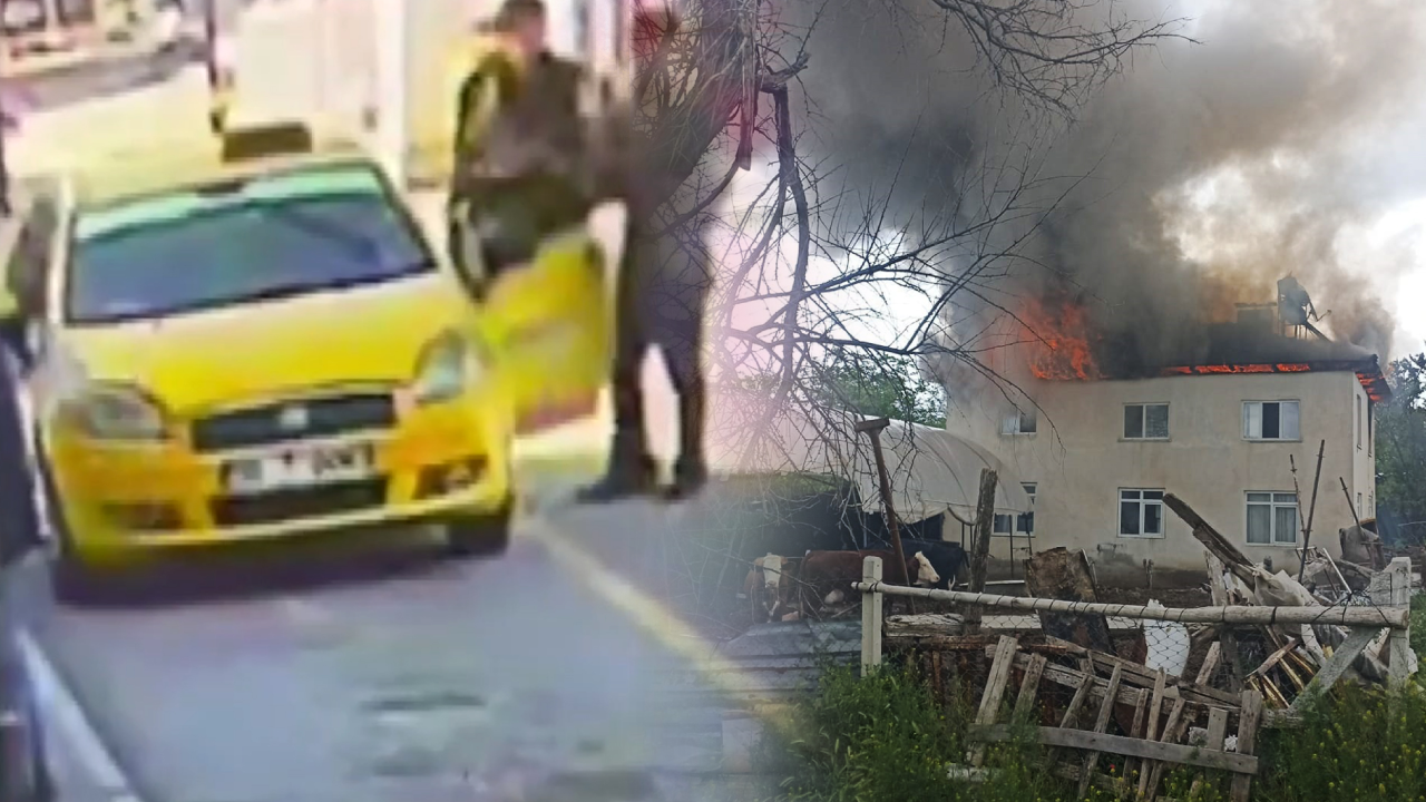 Geçen hafta taksi kaçırmaya çalışmıştı, şimdi de ailesinin evini ateşe verdi
