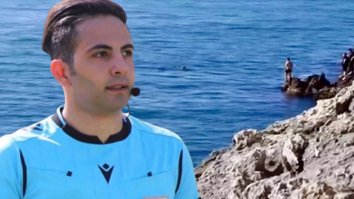Genç hakem, balık avlamak için daldığı denizde boğularak can verdi