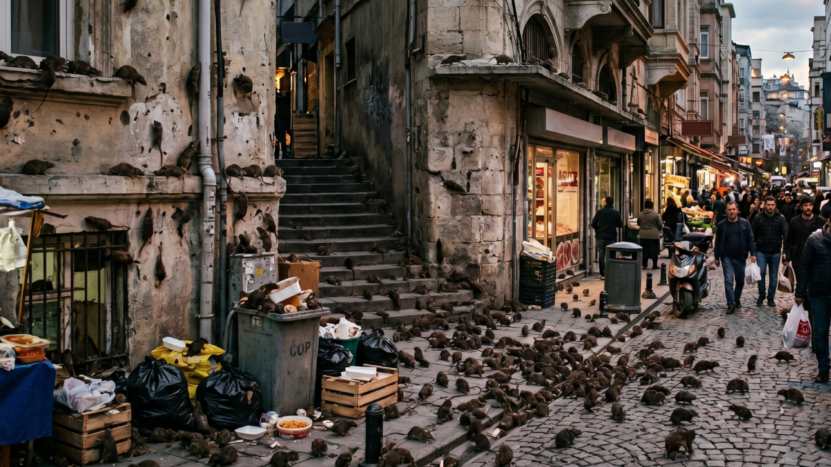 Ülkeyi fareler bastı: Sokakları, evleri, iş yerlerini istila ettiler